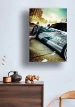 متال پوستر طرح بازی The Most Wanted کد L2359 - Image 2